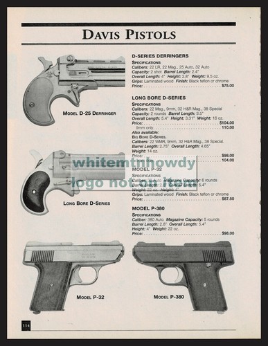 2001 davis series derringer - 2001,